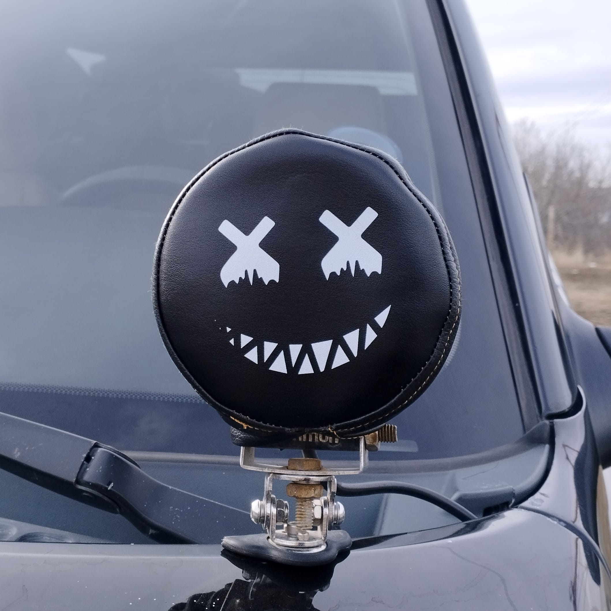 Off Road Led Sis Lamba Kılıfı - Gülen Yüz